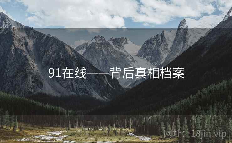 91在线——背后真相档案