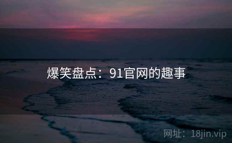 爆笑盘点：91官网的趣事